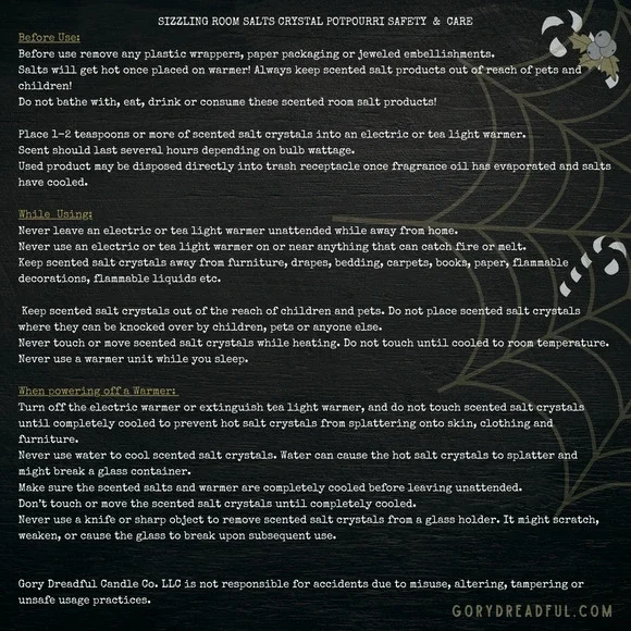 Resting Grinchface Sizzling Room Salt Crystal Potpourri: Crushed Peppermint - Picture 9 of 9